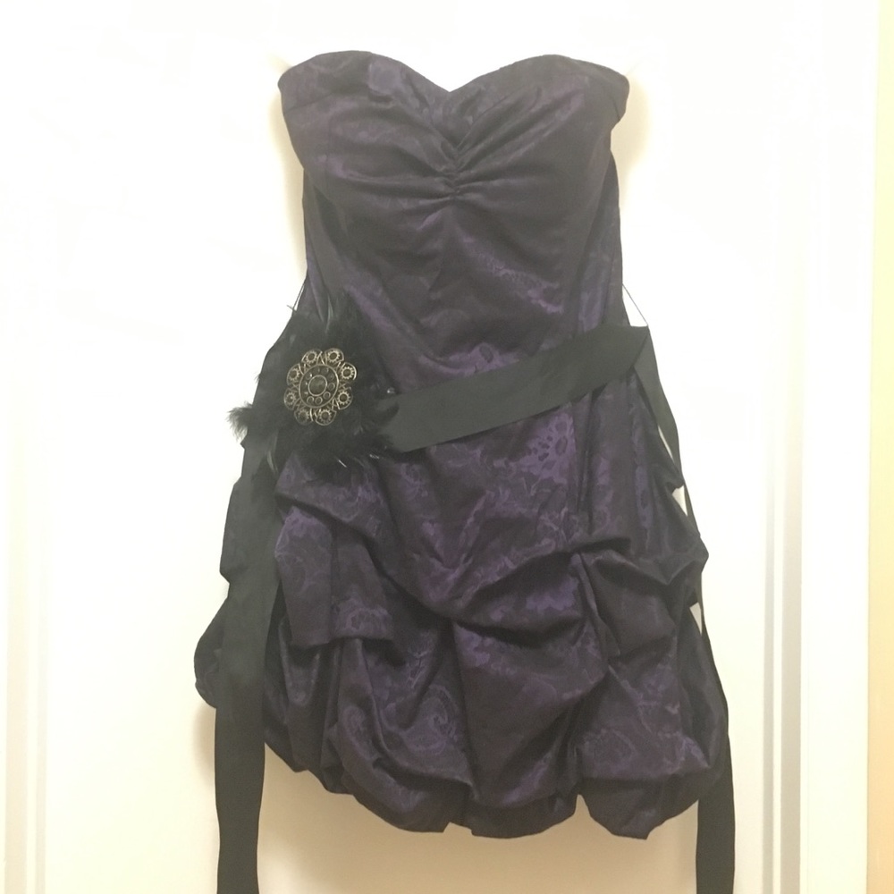 Torrid Purple Party Formal Prom Homecoming Dress